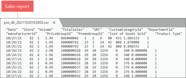 Exported Files Structure