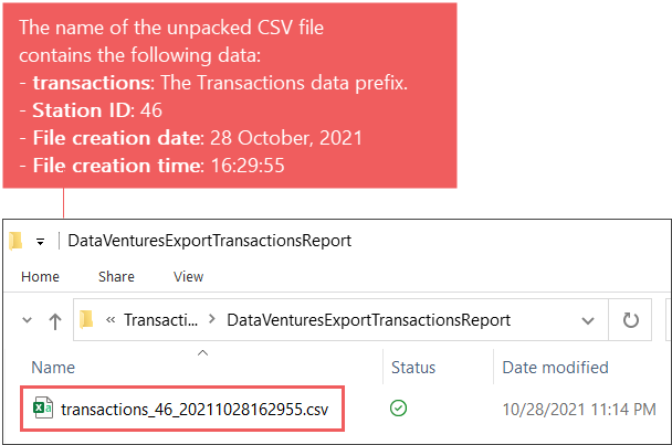 Exported Files Structure
